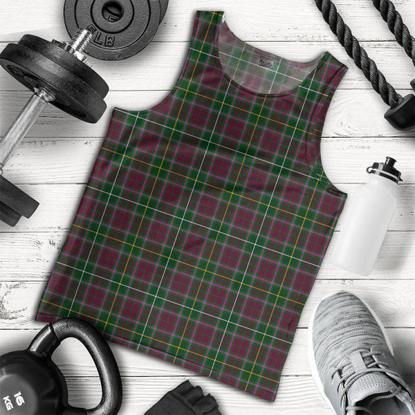 Crosbie Clan Badge Tartan Men Tank Top