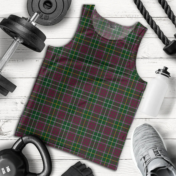 Crosbie Clan Badge Tartan Men Tank Top