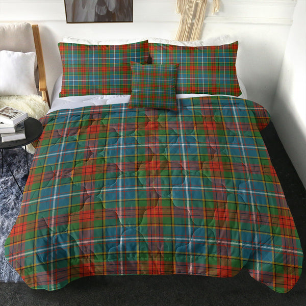 Crozier Ancient Clan Badge Tartan Comforter