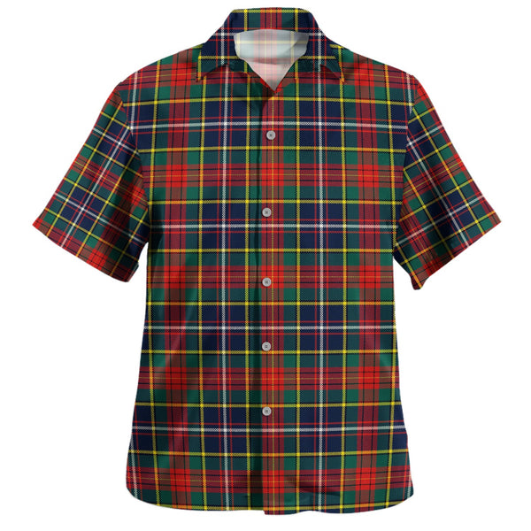 Crozier Modern Clan Badge Tartan Hawaiian Shirt