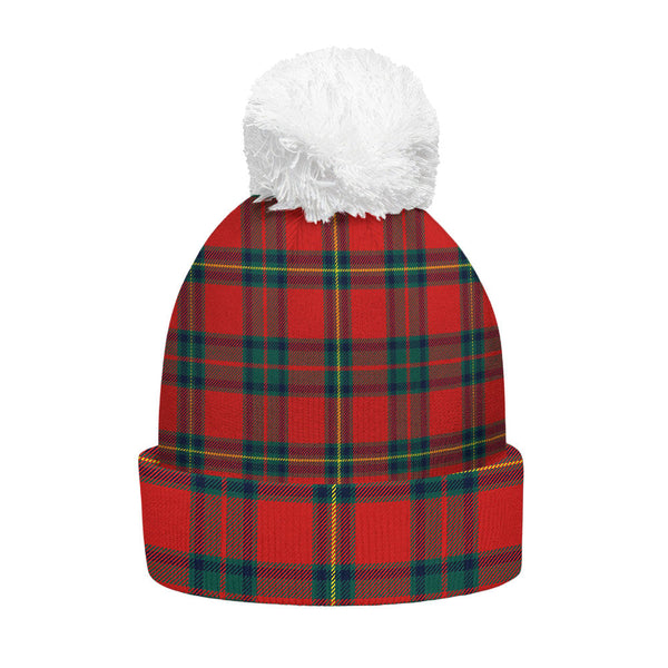 Cruikshank Modern Clan Badge Tartan Bobble Beanie Hat