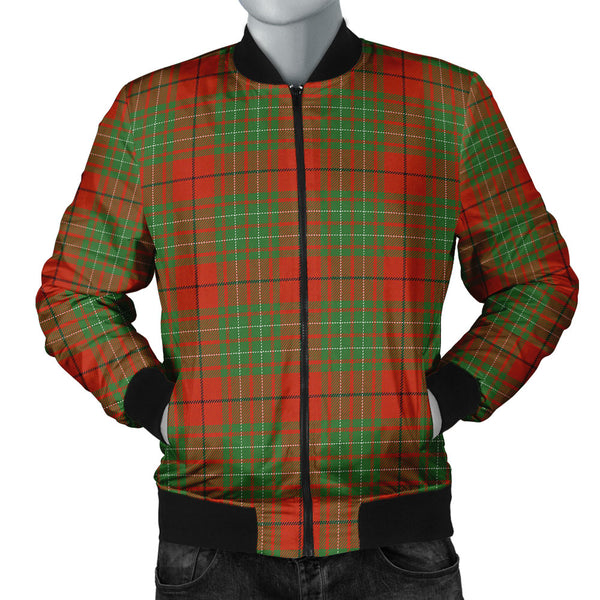 Cumming Ancient Clan Badge Tartan Bomber Jacket