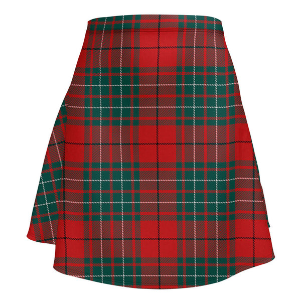 Cumming Modern Clan Badge Tartan Flared Skirt