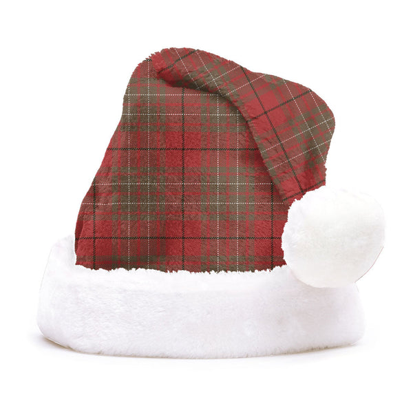 Cumming Weathered Clan Badge Tartan Plush Christmas Hat