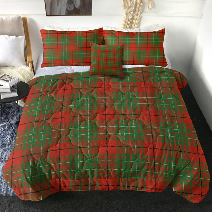 Cumming (MacAulay #2) Ancient Clan Badge Tartan Comforter