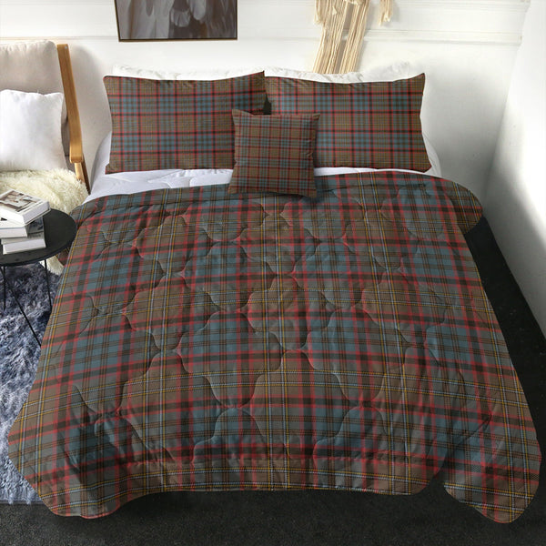 Cunningham Hunting (MacNicol Hunting 2) Weathered Tartan Comforter