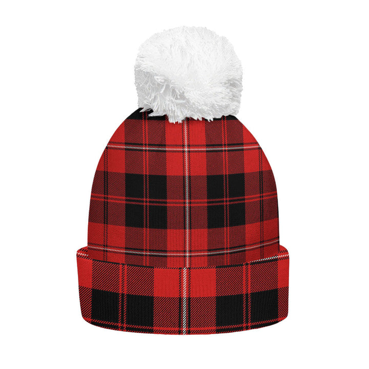 Cunningham Modern Clan Badge Tartan Bobble Beanie Hat