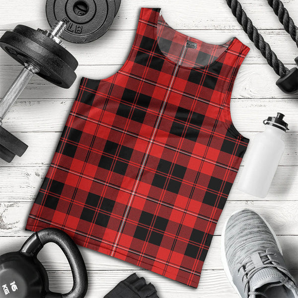 Cunningham Modern Clan Badge Tartan Men Tank Top