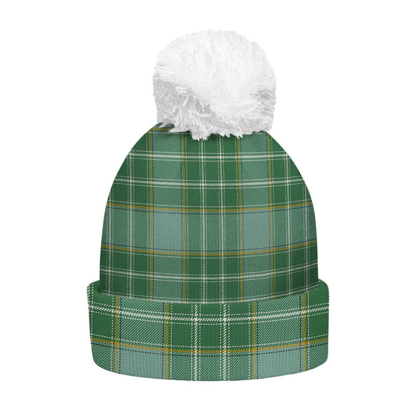 Currie Ancient Clan Badge Tartan Bobble Beanie Hat