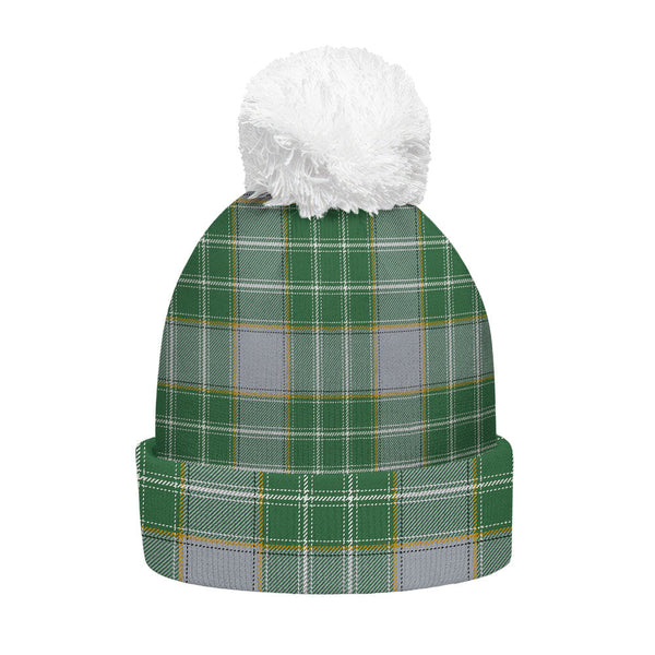 Currie Modern Clan Badge Tartan Bobble Beanie Hat