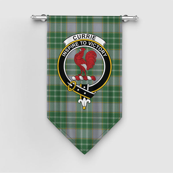 Currie Modern Clan Badge Tartan Gonfalon