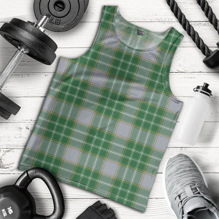 Currie Modern Clan Badge Tartan Men Tank Top