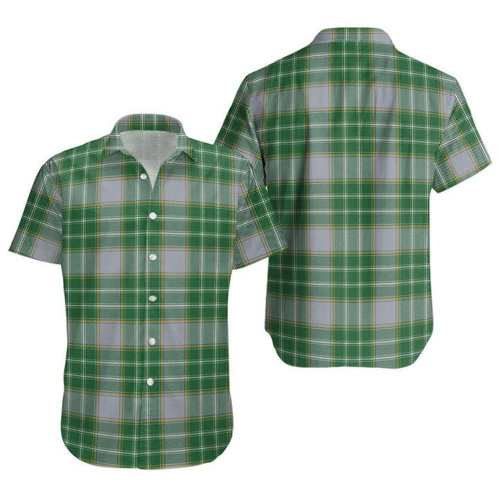 Currie Modern Clan Badge Tartan Short Sleeve Shirt