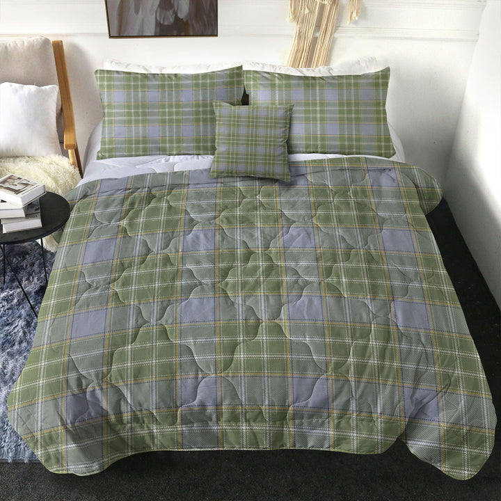 Currie Weathered Clan Badge Tartan Comforter