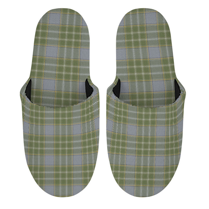 Currie Weathered Clan Badge Tartan Mop Slippers