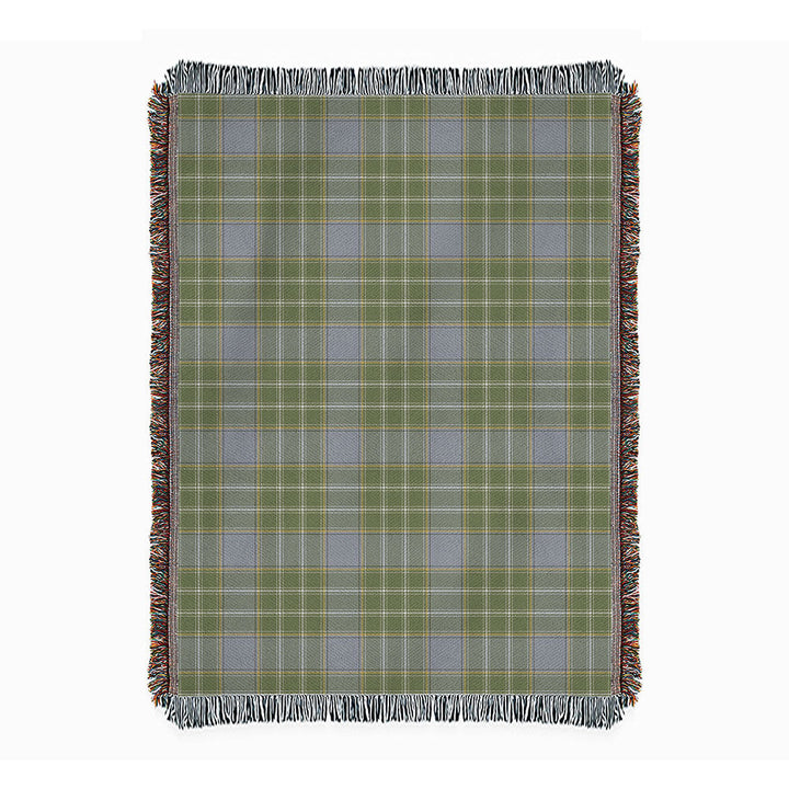 Currie Weathered Clan Badge Tartan Woven Blanket
