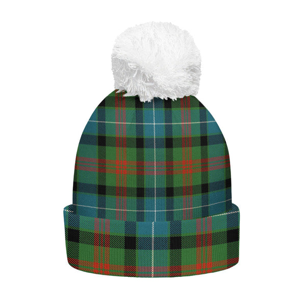 Curry (Currie) Ancient Clan Badge Tartan Bobble Beanie Hat