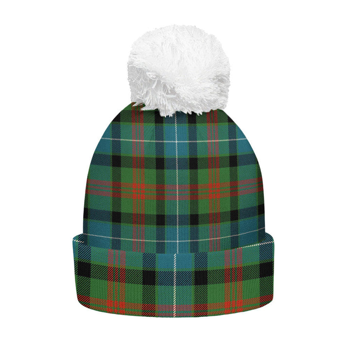 Curry (Currie) Ancient Clan Badge Tartan Bobble Beanie Hat