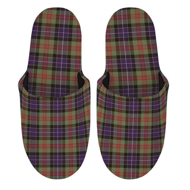 Curry (Currie) Weathered Clan Badge Tartan Mop Slippers