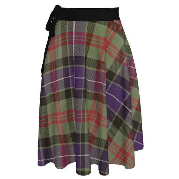 Curry (Currie) Weathered Tartan Wrap Skirt