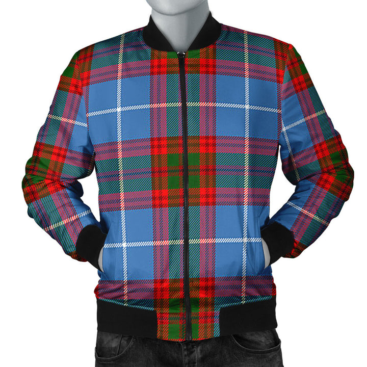 Dalmahoy Clan Badge Tartan Bomber Jacket