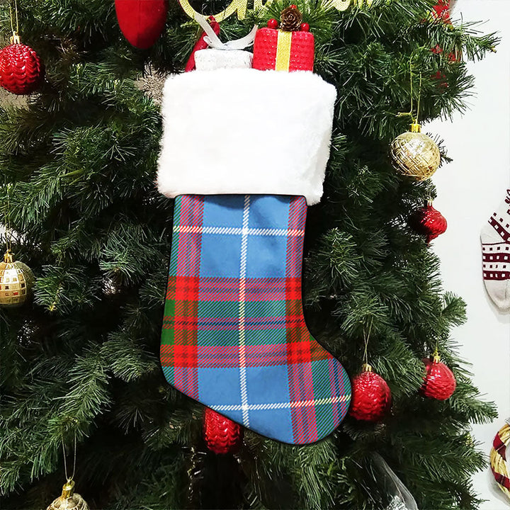 Dalmahoy Clan Badge Tartan Christmas Stocking
