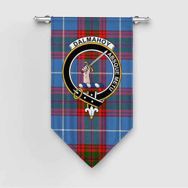 Dalmahoy Clan Badge Tartan Gonfalon
