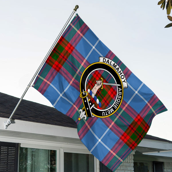 Dalmahoy Clan Badge Tartan House Flag