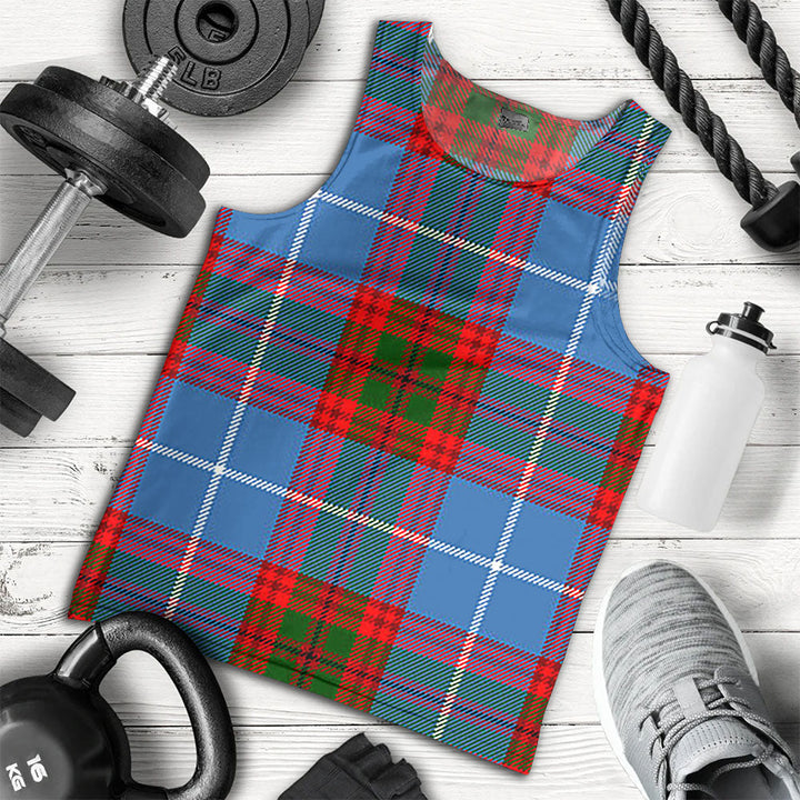 Dalmahoy Clan Badge Tartan Men Tank Top