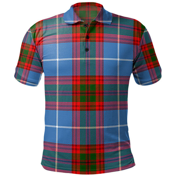 Dalmahoy Clan Badge Tartan Polo Shirt