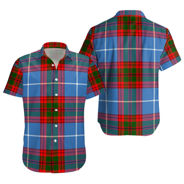 Dalmahoy Clan Badge Tartan Short Sleeve Shirt
