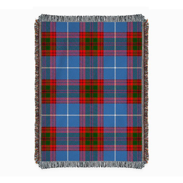 Dalmahoy Clan Badge Tartan Woven Blanket