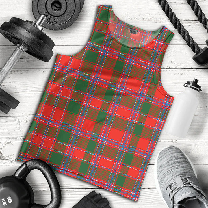 Dalzell  Clan Badge Tartan Men Tank Top