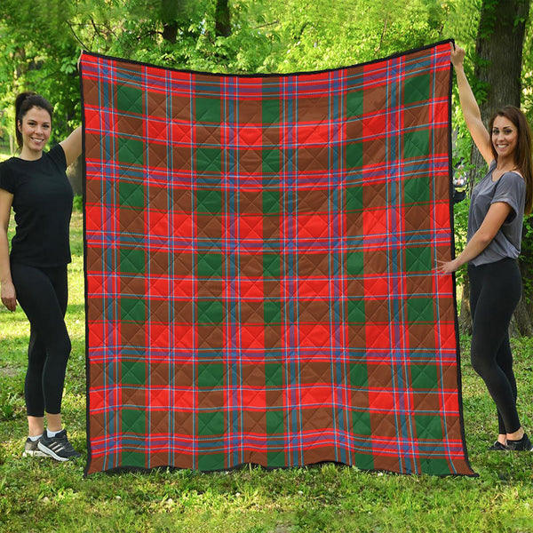 Dalzell  Clan Badge Tartan Premium Quilt