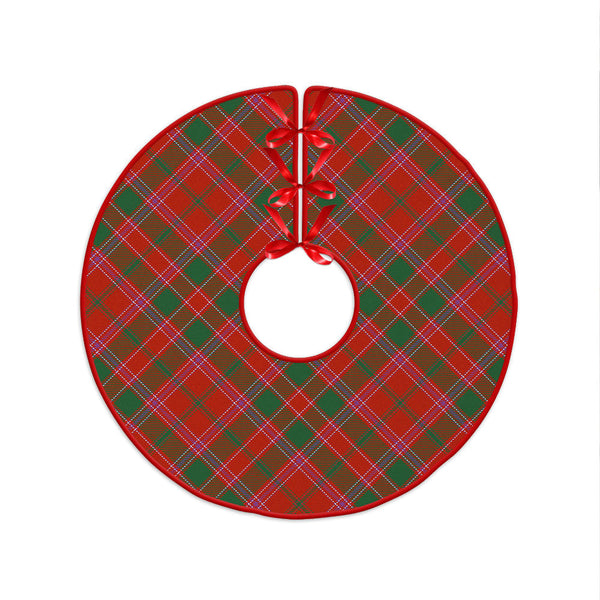 Dalziel Ancient Clan Badge Tartan Christmas Tree Skirt