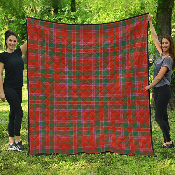 Dalziel Ancient Clan Badge Tartan Premium Quilt