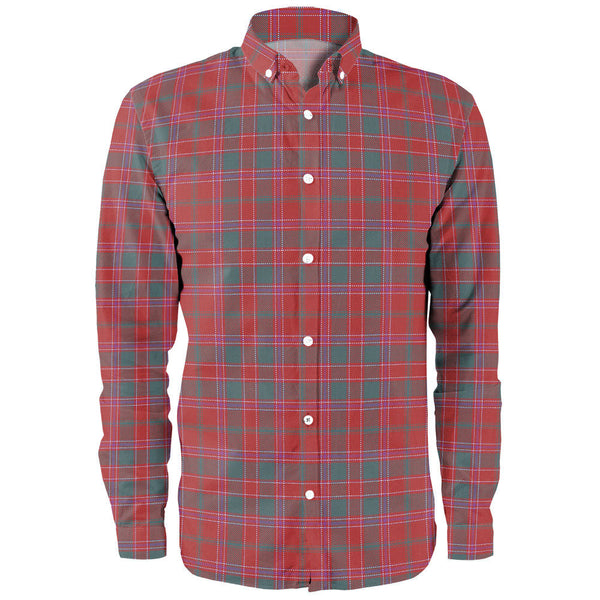 Dalziel Weathered Clan Badge Tartan Long Sleeve Shirt
