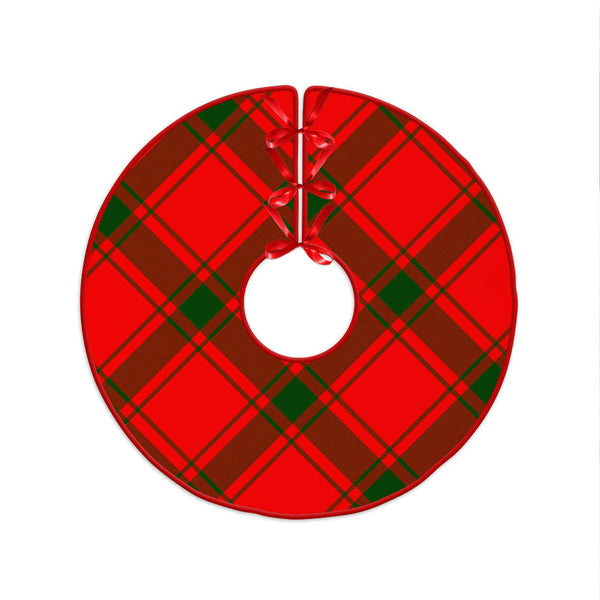 Darroch Clan Badge Tartan Christmas Tree Skirt