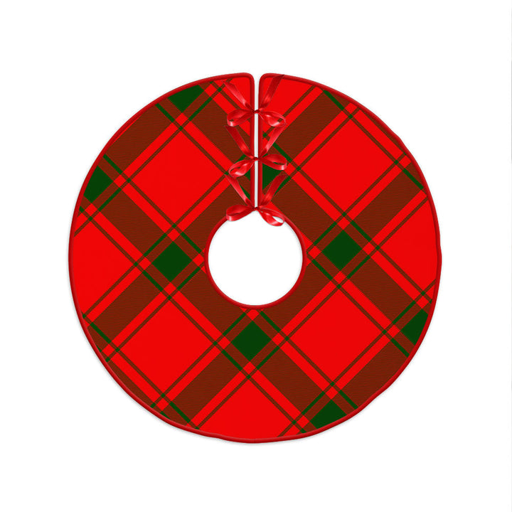 Darroch Clan Badge Tartan Christmas Tree Skirt