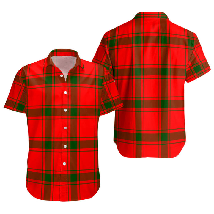 Darroch Clan Badge Tartan Short Sleeve Shirt