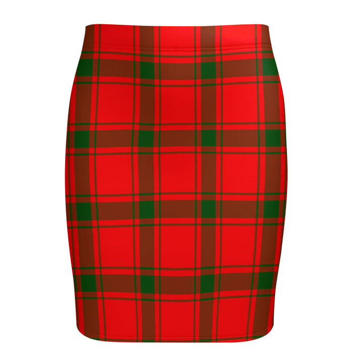 Darroch Tartan Fitted Skirt