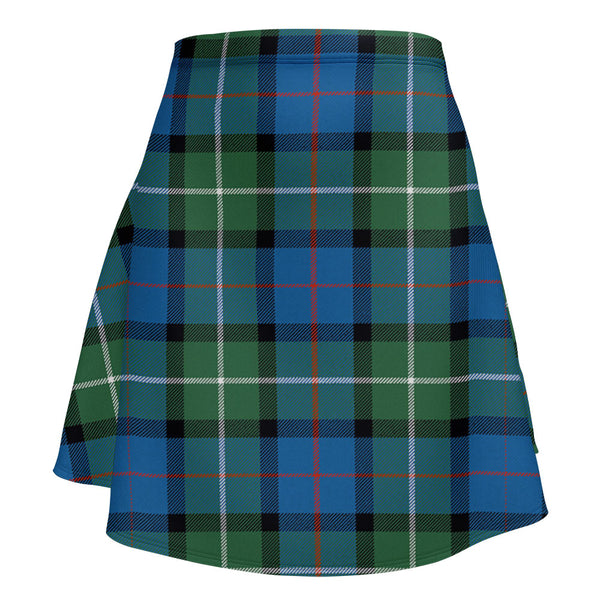 Davidson Ancient Clan Badge Tartan Flared Skirt