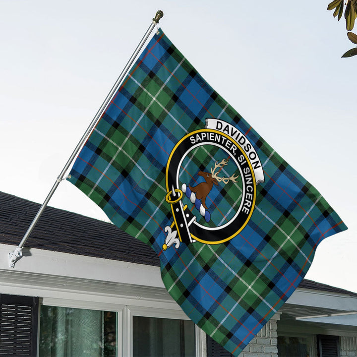 Davidson Ancient Clan Badge Tartan House Flag