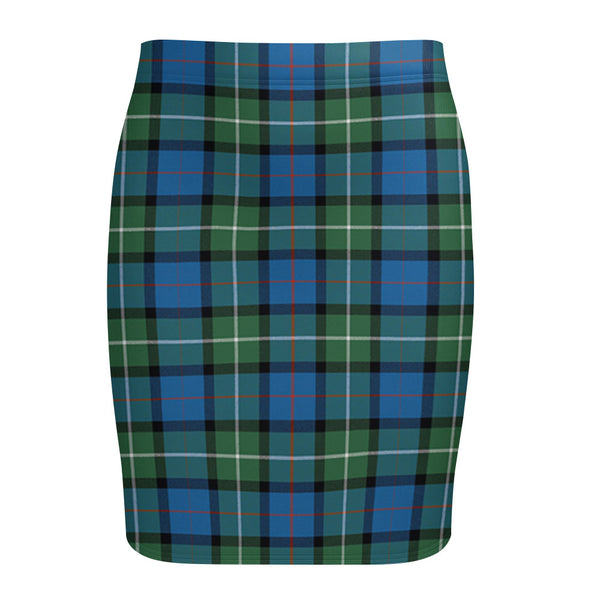 Davidson Ancient Tartan Fitted Skirt