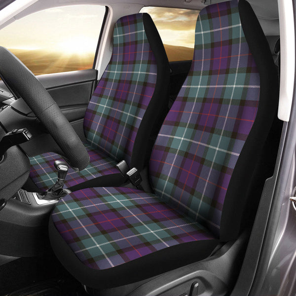 Davidson Weathered Clan Badge Tartan Car Seat Covers