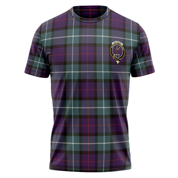 Davidson Weathered Clan Badge Tartan T-Shirt