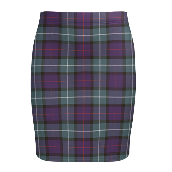 Davidson Weathered Tartan Fitted Skirt