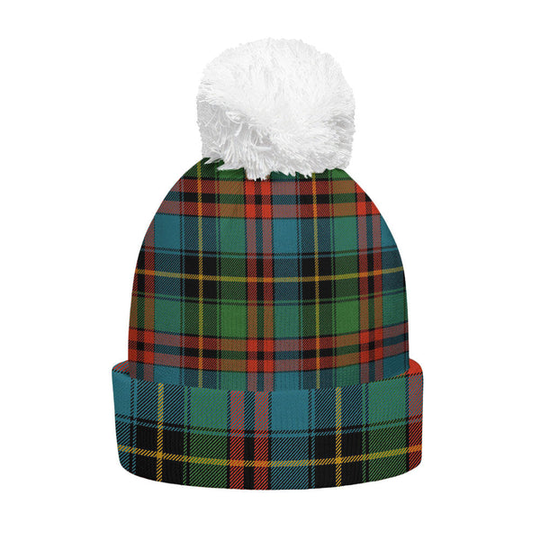 Deas Ancient Clan Badge Tartan Bobble Beanie Hat