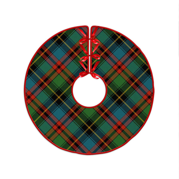 Deas Ancient Clan Badge Tartan Christmas Tree Skirt