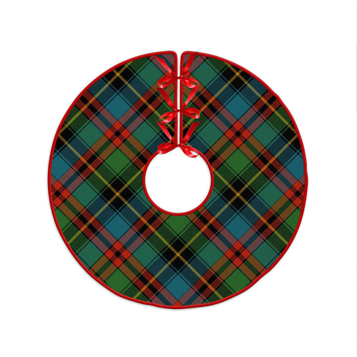 Deas Ancient Clan Badge Tartan Christmas Tree Skirt